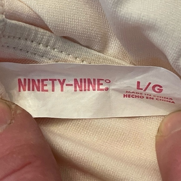 Ninety Nine Degrees tankini top sz L - Picture 4 of 4